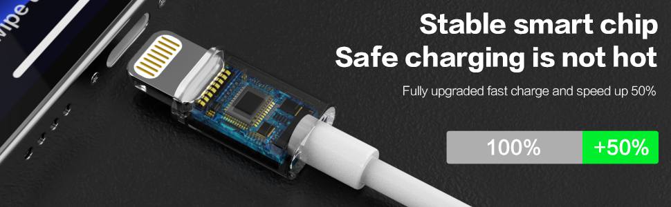 [Apple MFi 认证] iPhone 充电器 5 件装 [6/6/6/10/10FT] 长闪电数据线快速充电线 iPhone 充电线兼容 iPhone 14/14 Pro/Max/13/12/11 Pro Max/XS MAX/XR/ XS/X/8/7/Plus iPad