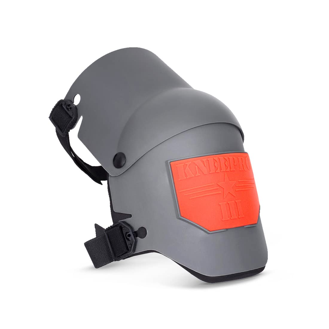 Sellstrom Ultra Flex III KneePro 护膝用于建筑、地板、屋顶 - 专业重型 - 适合男士和女士，橙色/灰色