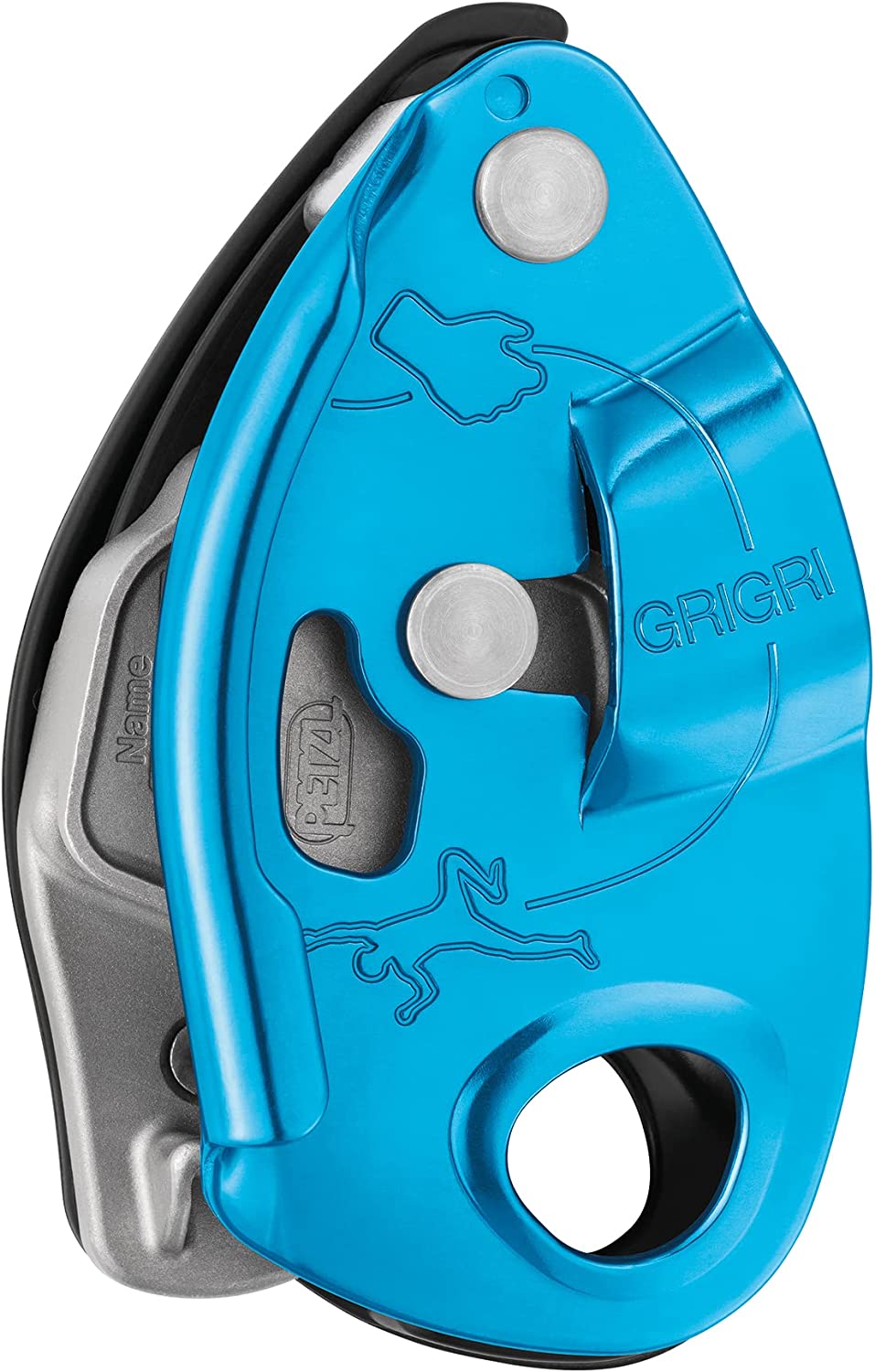 Petzl GRIGRI 保护装置 - 带凸轮辅助阻挡的保护装置，适用于运动、传统和顶绳攀登