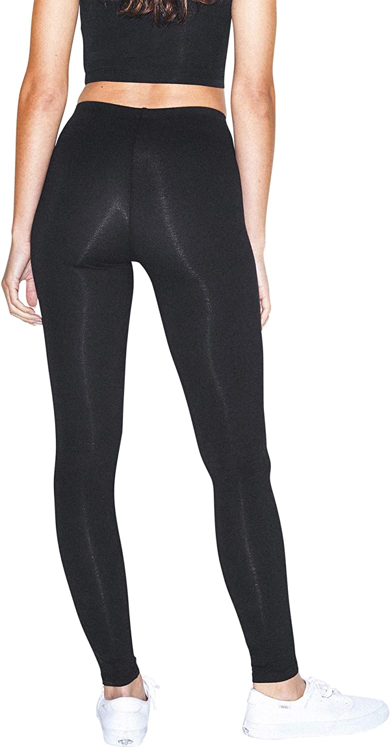 American Apparel 女式棉质氨纶针织打底裤