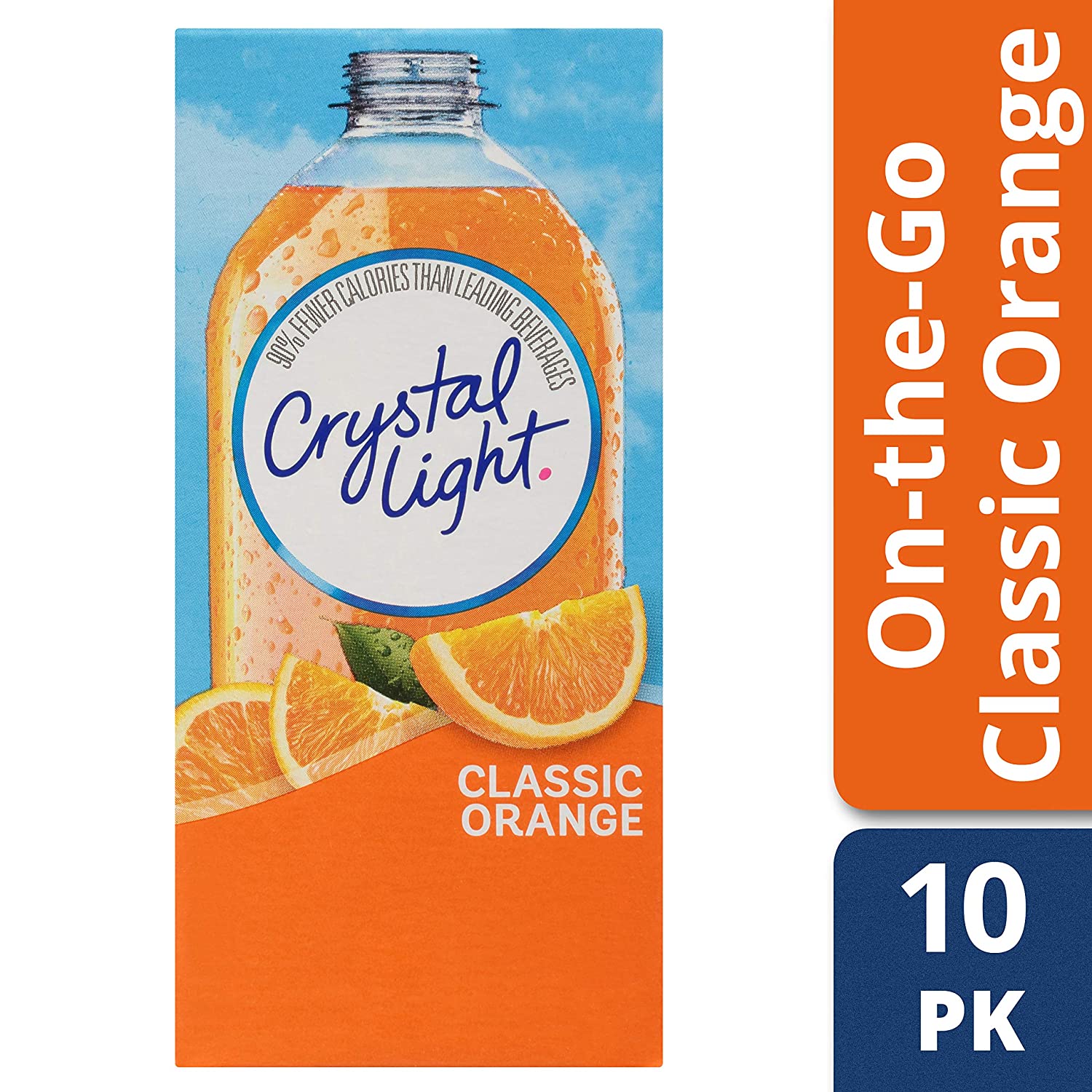 Crystal<light Drink Mix，经典橙子，1.3 盎司（6 件装）