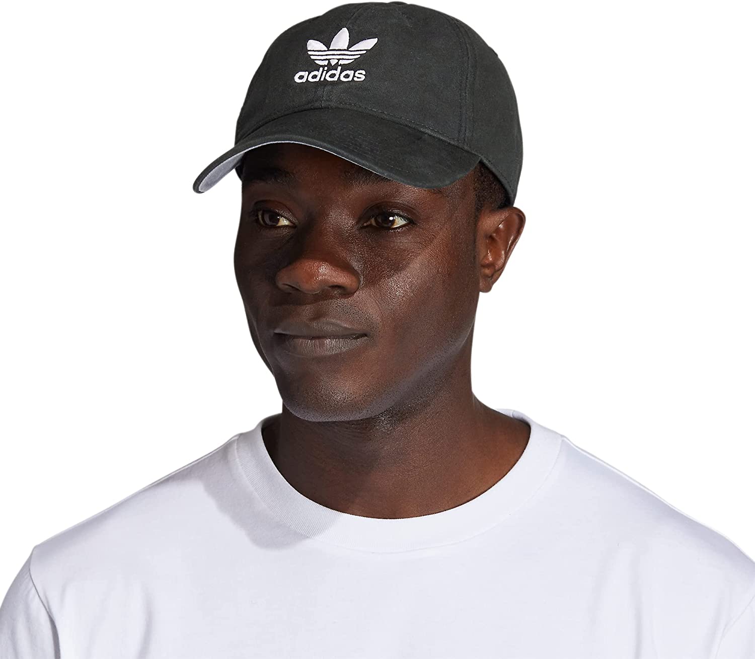 阿迪达斯男款 Original Relaxed Strapback 黑色