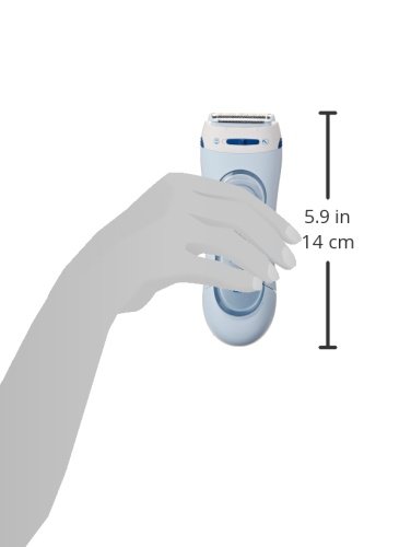 Braun Silk-épil LS5160WD 女士剃须刀 - 女士干湿两用无绳电动脱毛剃须刀和比基尼修剪器