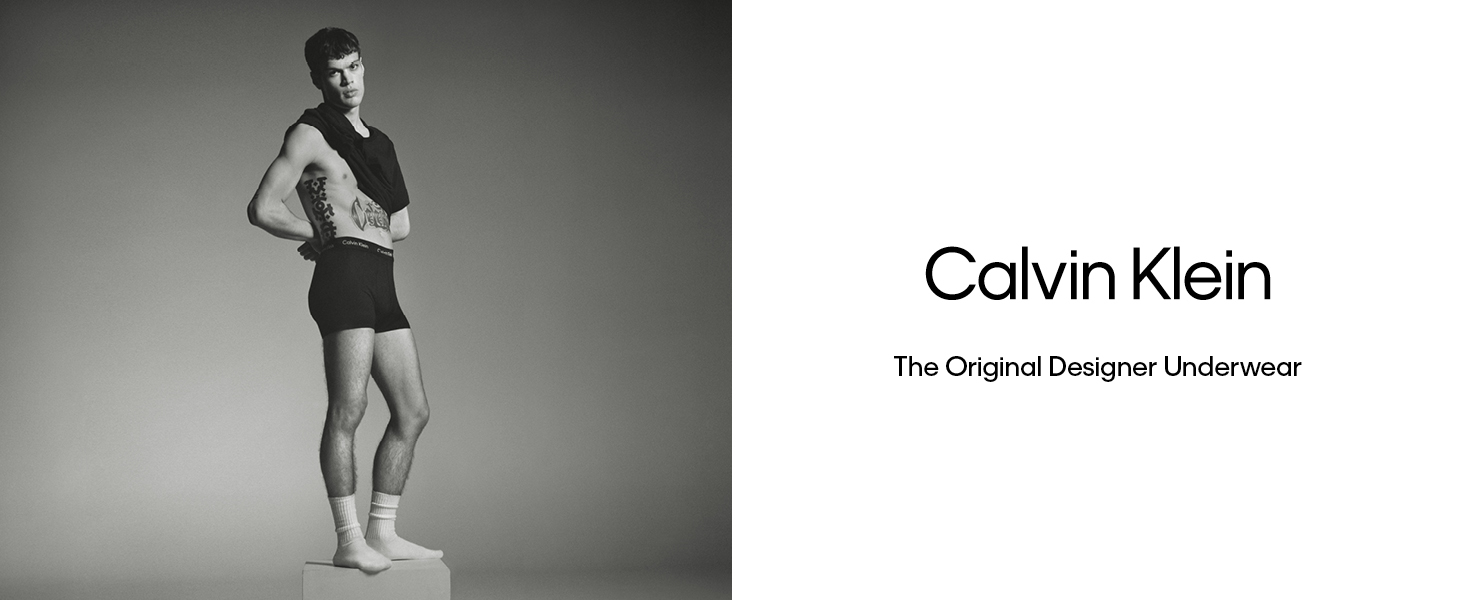 Calvin Klein 男式经典棉质 3 件装针织平角内裤