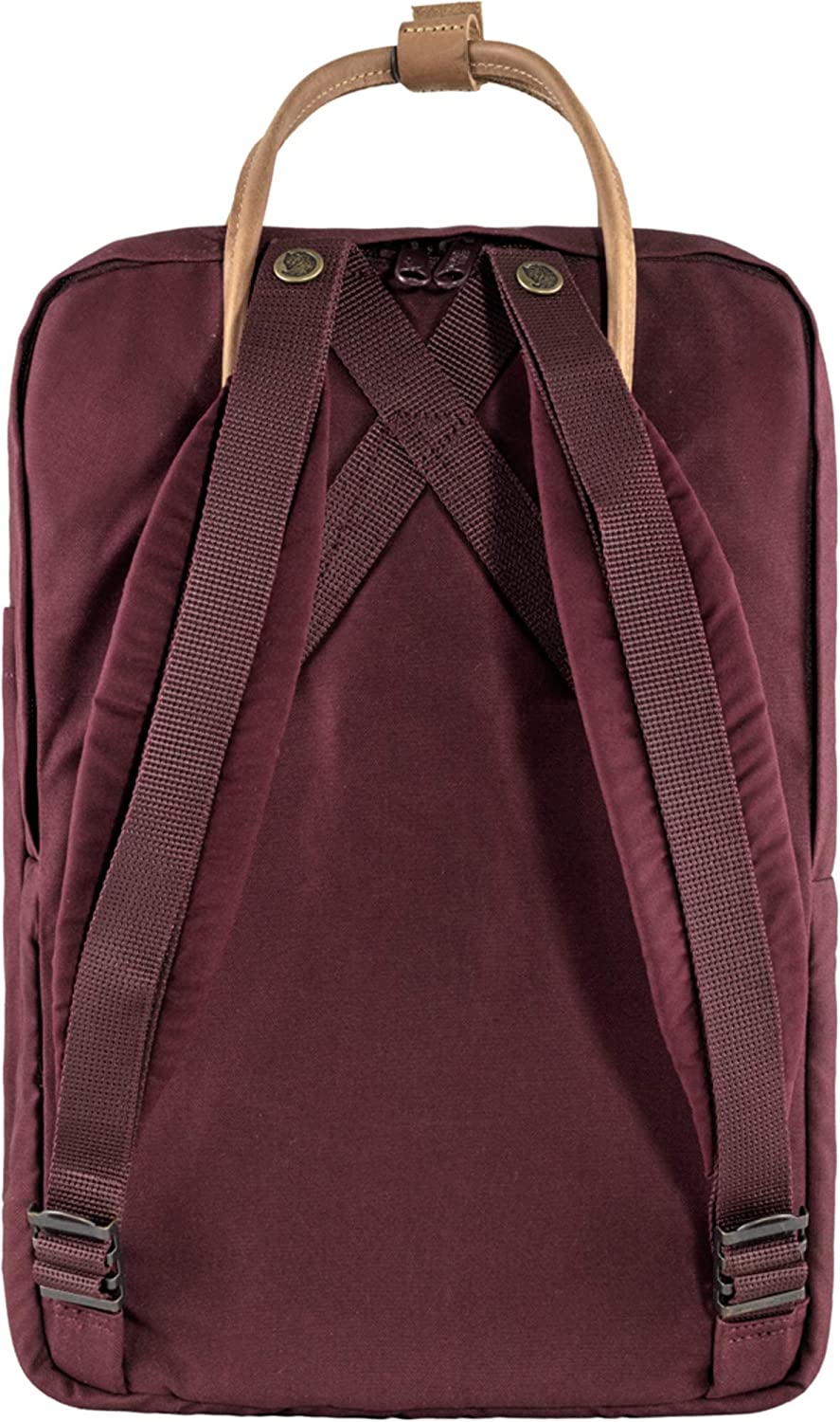 Fjällräven Kånken No. 2 笔记本电脑 15 英寸深红色均码