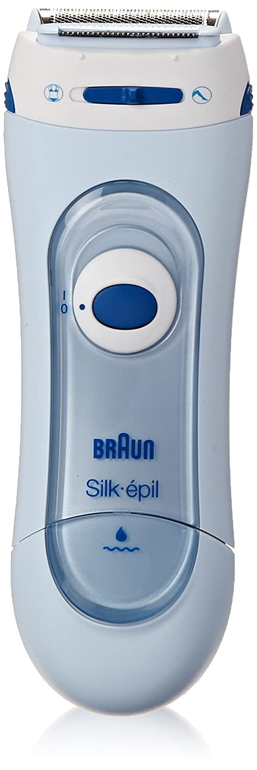 Braun Silk-épil LS5160WD 女士剃须刀 - 女士干湿两用无绳电动脱毛剃须刀和比基尼修剪器