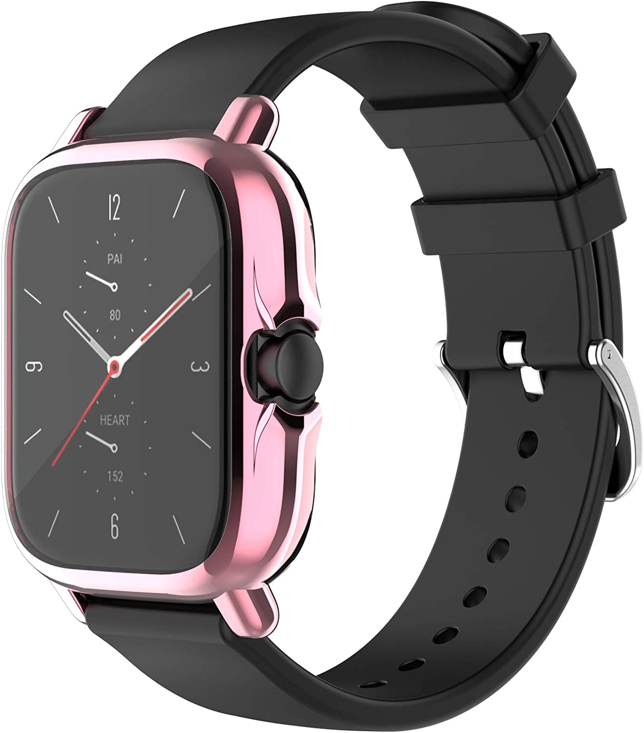 Chofit 7 件装保护套适用于 Amazfit GTS 3/GTS 2/GTS 2e 保护套全能 TPU 防刮保护套保护套适用于 Amazfit GTS 3/GTS 2/GTS 2e 智能手表配件