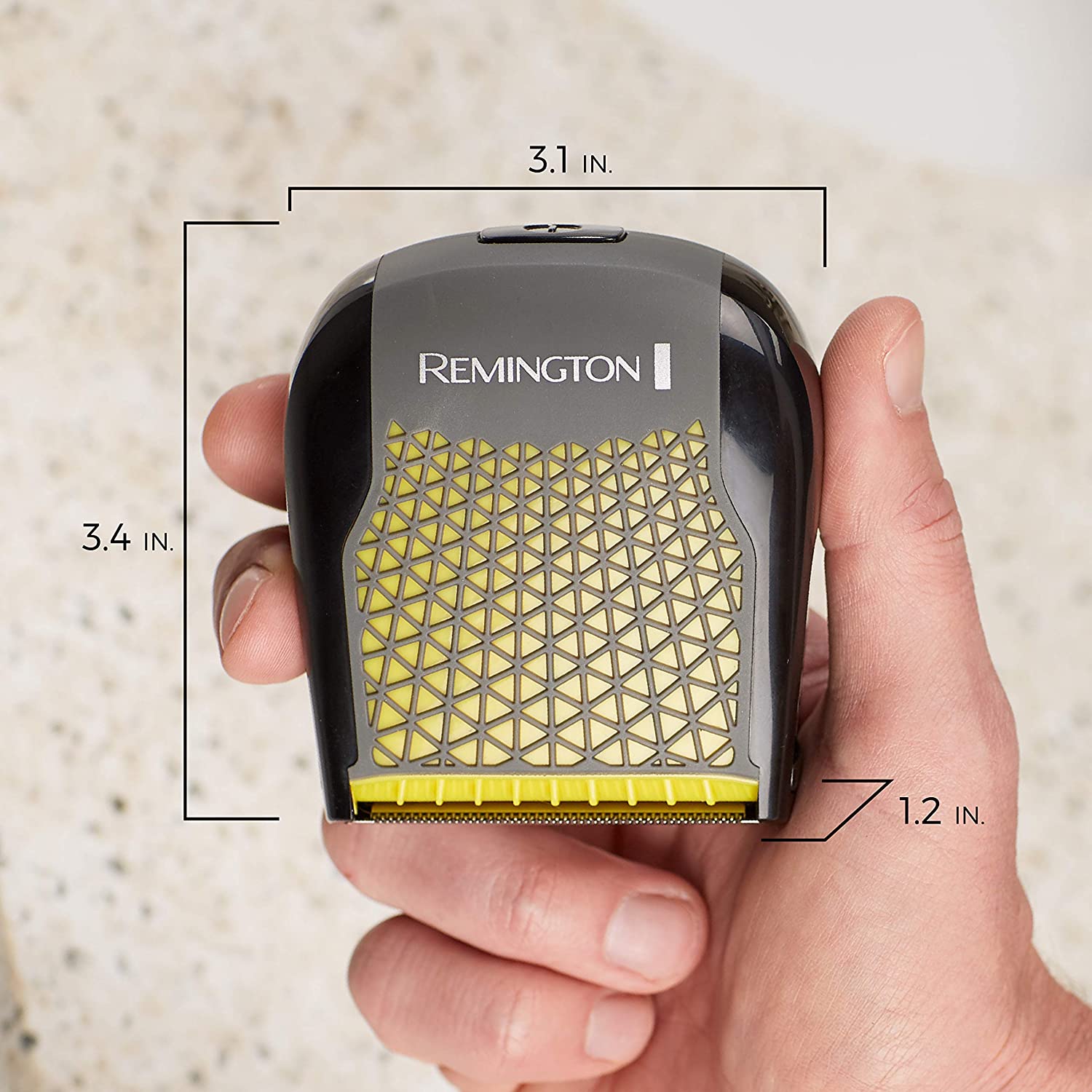 Remington BHT6455FF Shortcut Pro 身体美容器，带可伸缩弧形手柄和 5 长梳子，可充电电池，可无线使用，湿剃或干剃