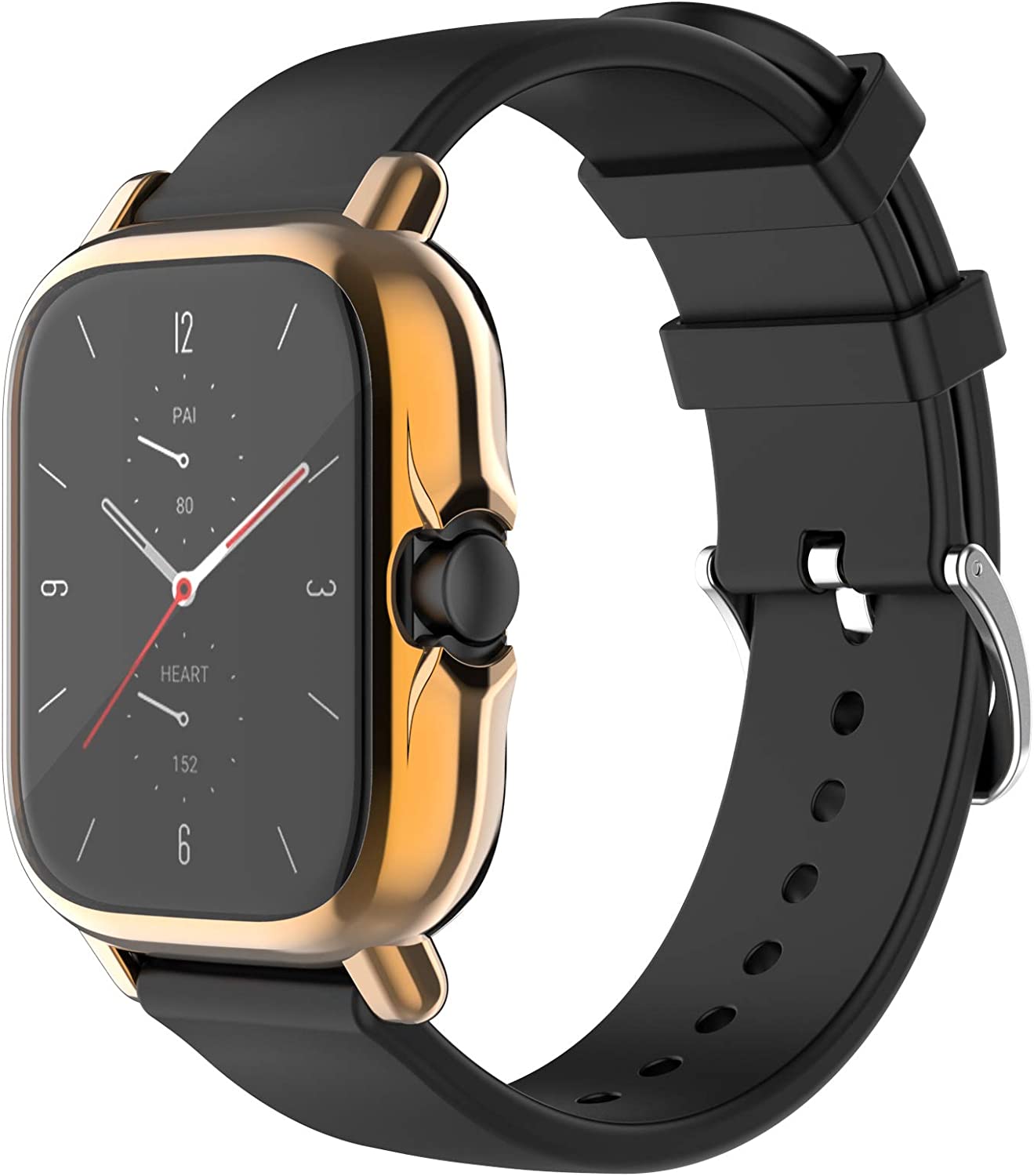 Chofit 7 件装保护套适用于 Amazfit GTS 3/GTS 2/GTS 2e 保护套全能 TPU 防刮保护套保护套适用于 Amazfit GTS 3/GTS 2/GTS 2e 智能手表配件