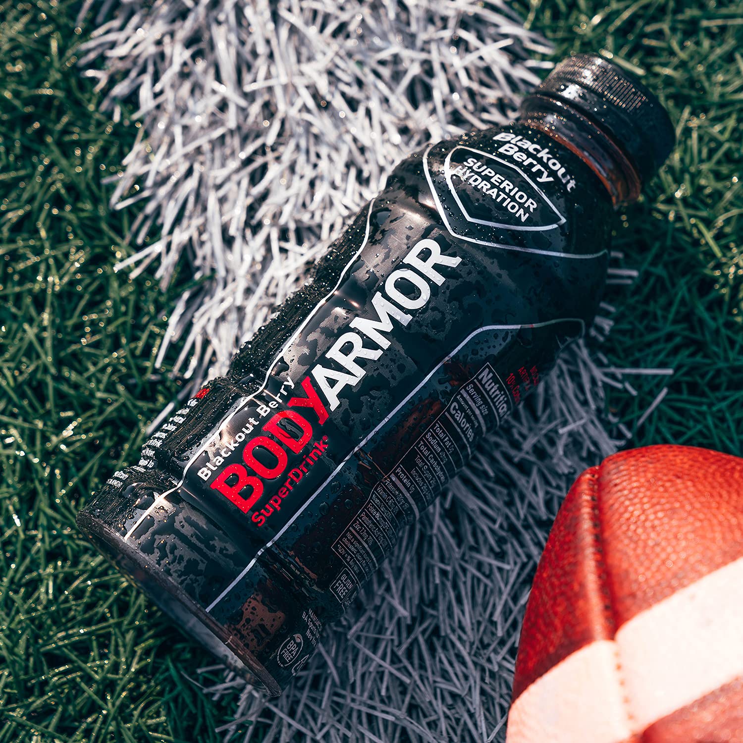 BODYARMOR 运动饮料运动饮料，遮光浆果，含维生素的天然香料，富含钾的电解质，非常适合运动员，16 液体盎司（12 件装）