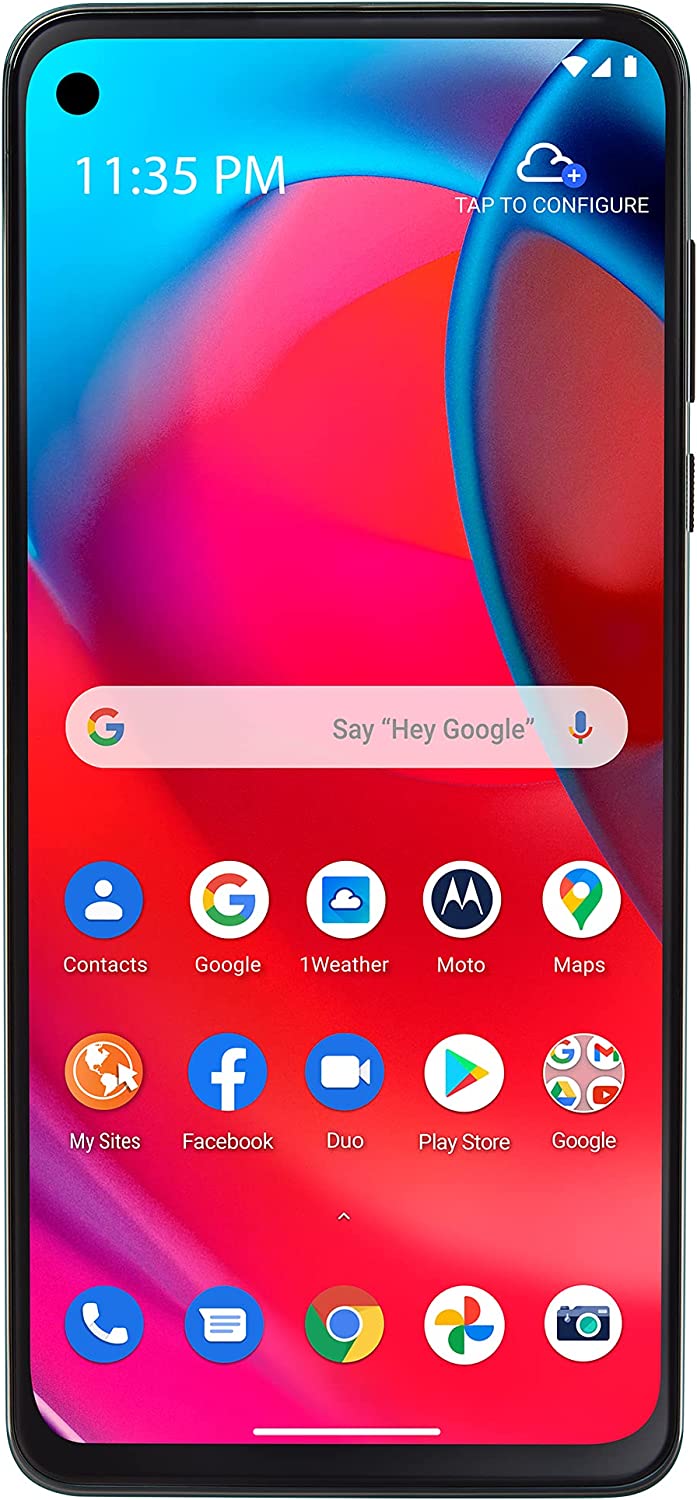 Tracfone 摩托罗拉 moto g Stylus 5G，128GB - 预付费智能手机（锁定）