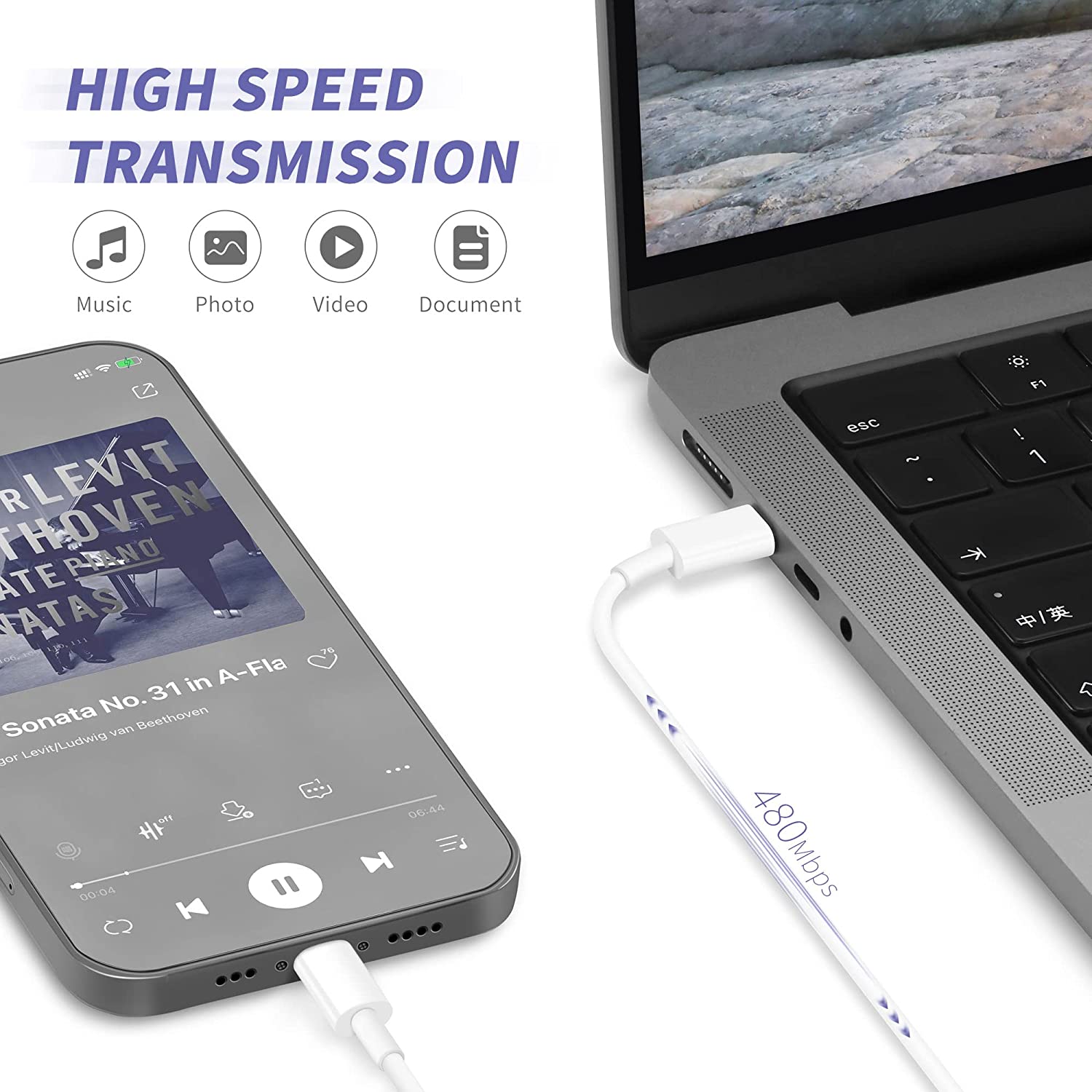 iPhone 充电器快速充电，【Apple MFi 认证】2 件装 20W Type C 快速充电器座，带 6FT USB C 至<lightning 数据线，适用于 iPhone 14/13/13 Pro/12/12 Pro/12 Pro Max/11/Xs Max/XR/X ,iPad,AirPods Pro