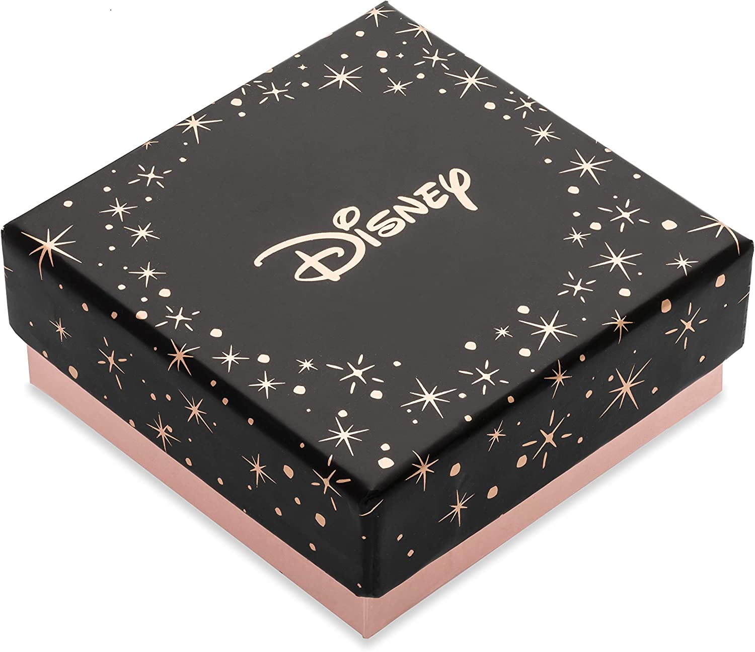 Disney 米妮水晶生日石首饰，出生月份吊坠项链，镀银