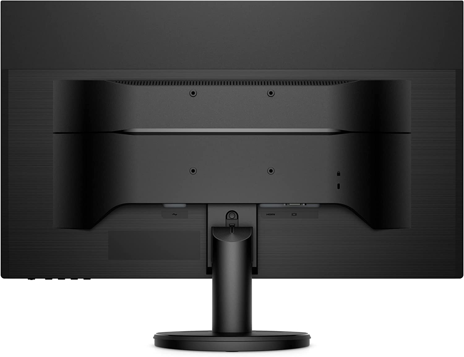 HP V27i FHD 显示器 | 27 英寸对角线全高清电脑显示器，带 IPS 面板和 3 面微边缘设计 |带 HDMI 和 VGA 端口的低蓝光屏幕 | (9SV92AA#ABA) 黑色