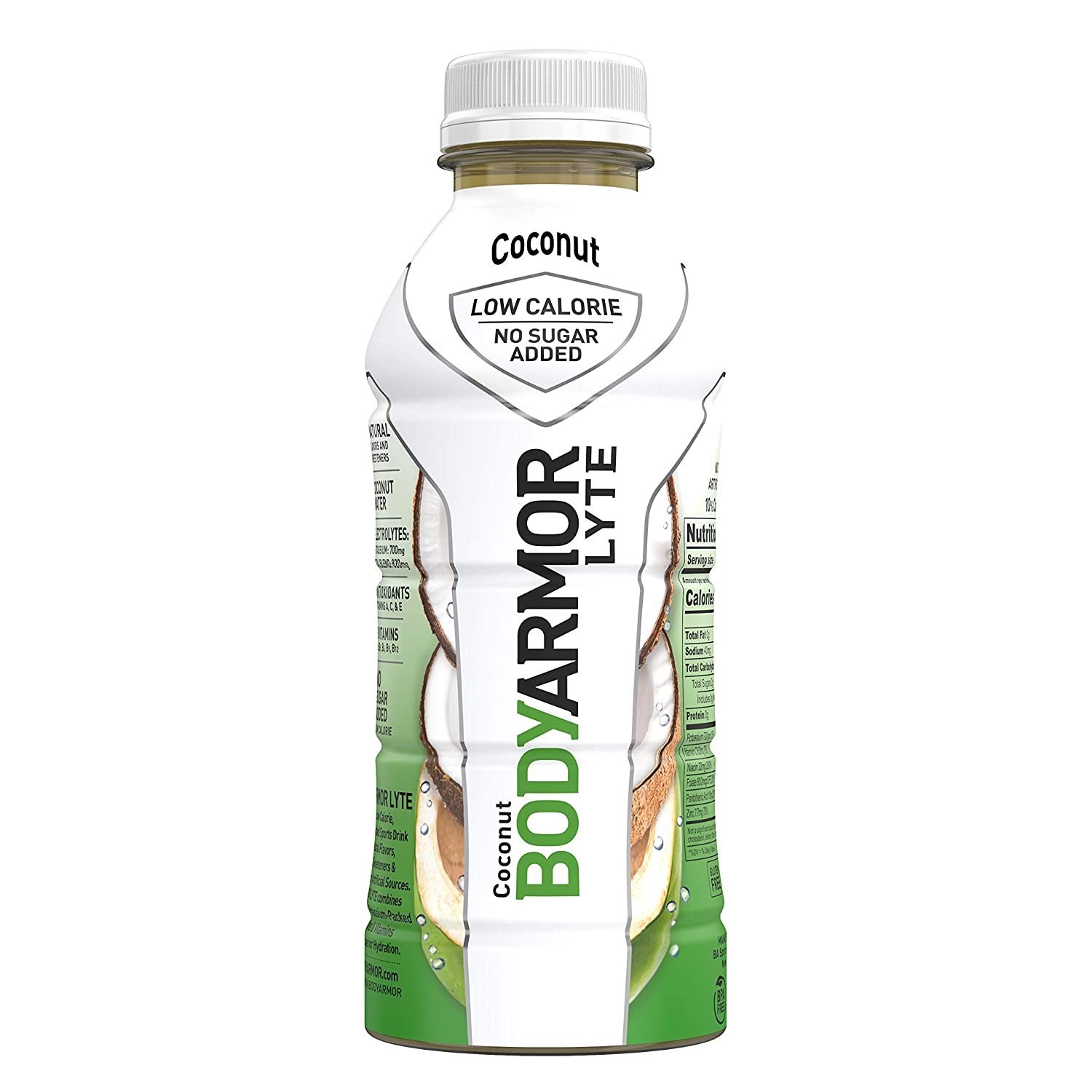 BODYARMOR LYTE 运动饮料低热量运动饮料，猕猴桃草莓，含维生素的天然香料，富含钾的电解质，非常适合运动员，16 液体盎司（12 件装）