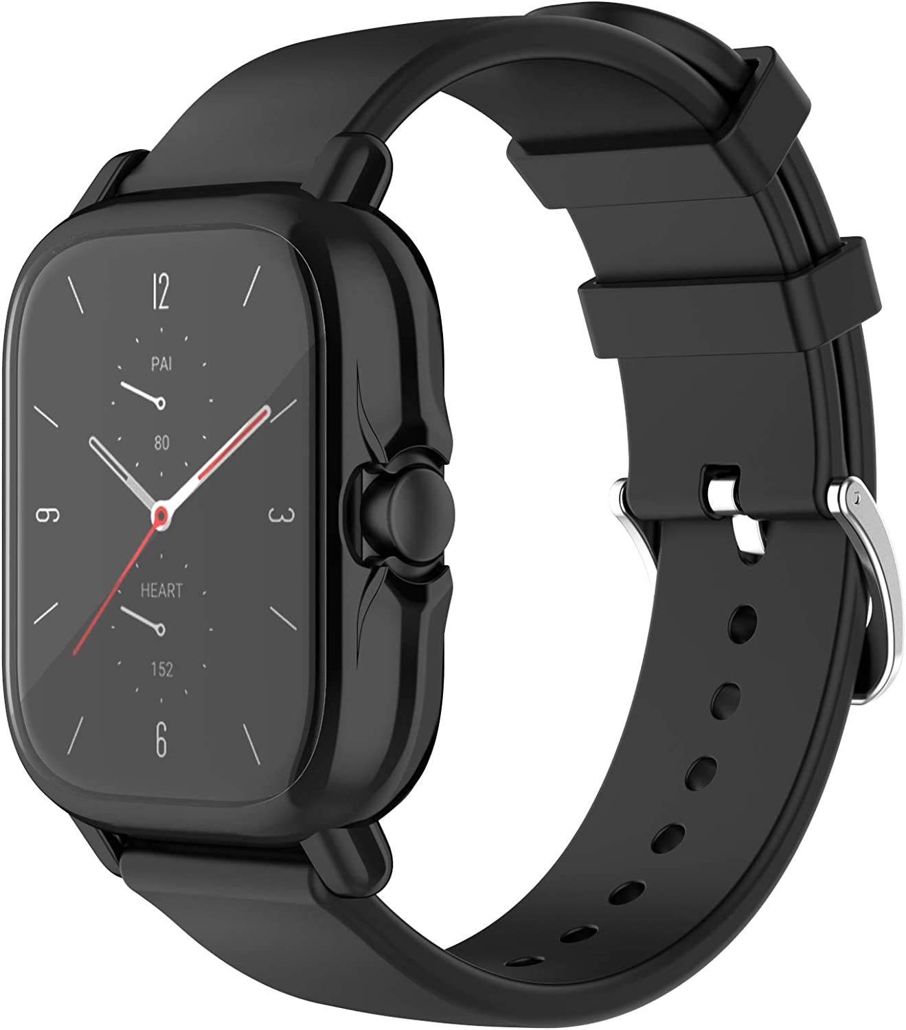 Chofit 7 件装保护套适用于 Amazfit GTS 3/GTS 2/GTS 2e 保护套全能 TPU 防刮保护套保护套适用于 Amazfit GTS 3/GTS 2/GTS 2e 智能手表配件