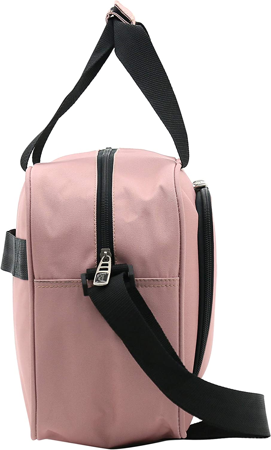 Travelers Club 可扩展 Midtown Hardside 4 件套行李箱旅行套装，玫瑰金