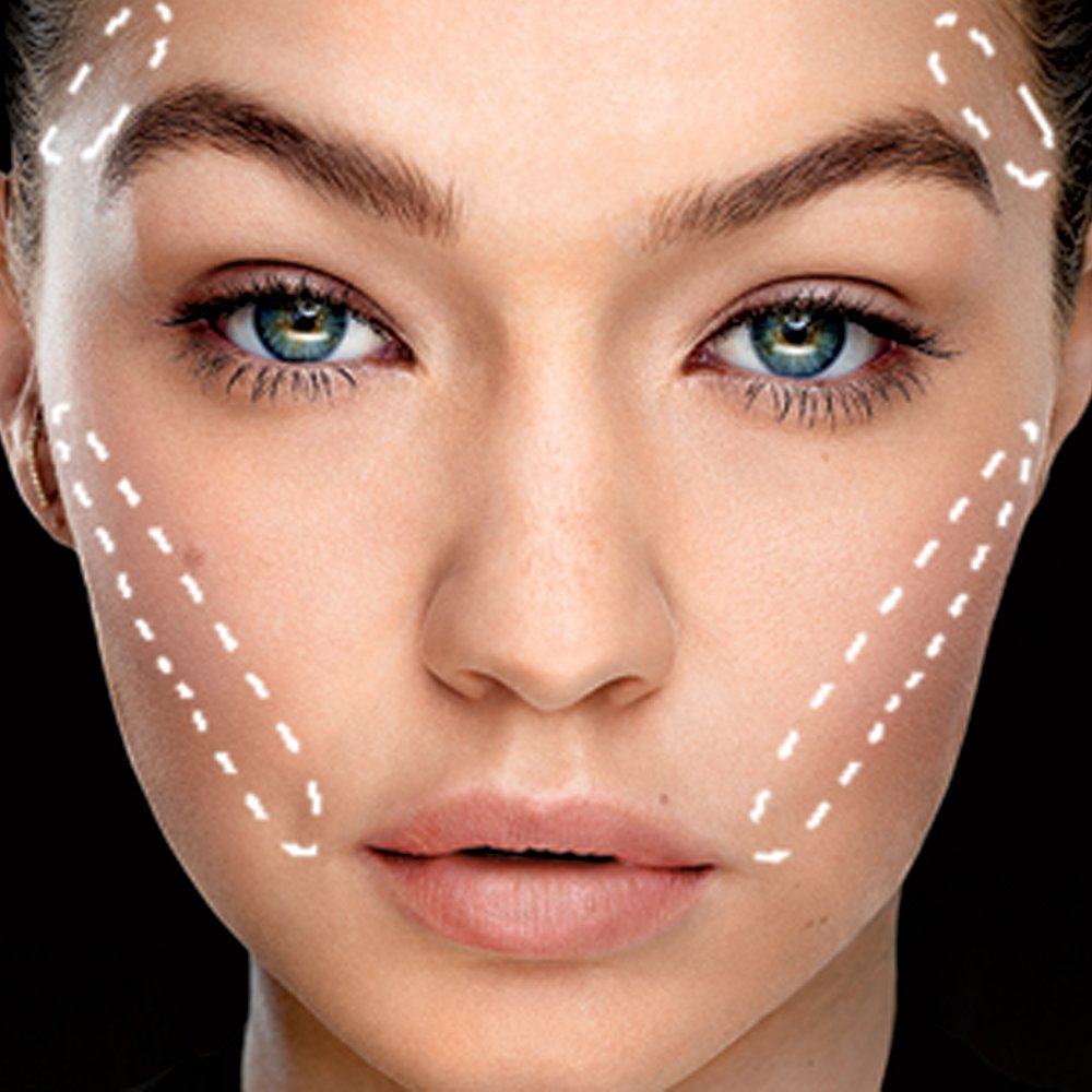 Maybelline Facestudio Master Contour 面部修容套装，中度到深度，1 件