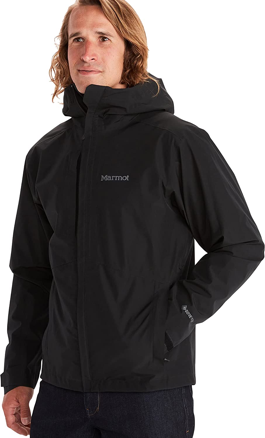 Marmot 男式简约 GoreTex 防水防雨夹克