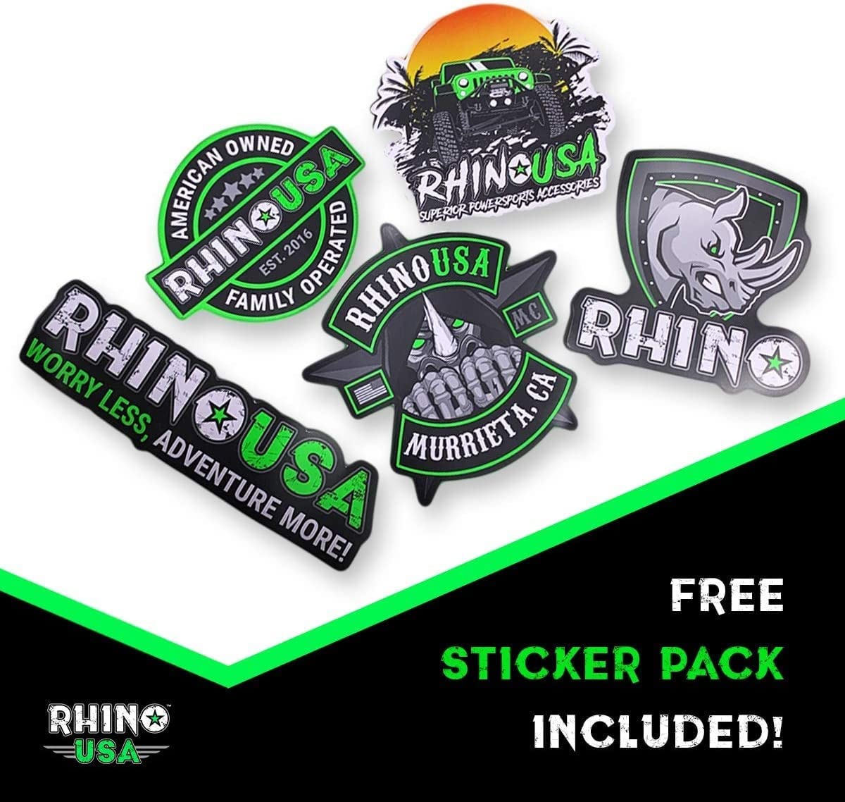 RHINO USA 折叠求生铲带镐 - 重型碳钢军用风格挖沟工具，适用于越野、露营、园艺、海滩、挖掘泥土、沙子、泥土和雪地。