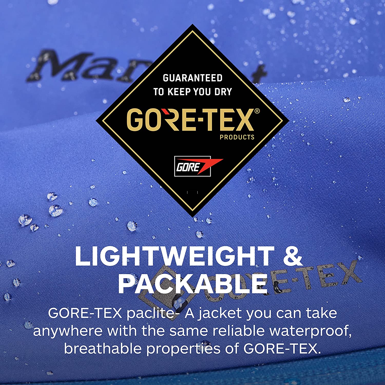 Marmot 男式简约 GoreTex 防水防雨夹克