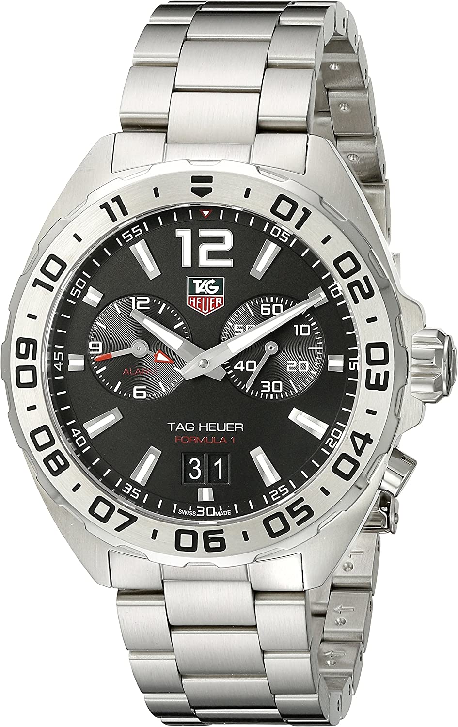 TAG Heuer 男士 WAZ111A.BA0875 一级方程式不锈钢腕表