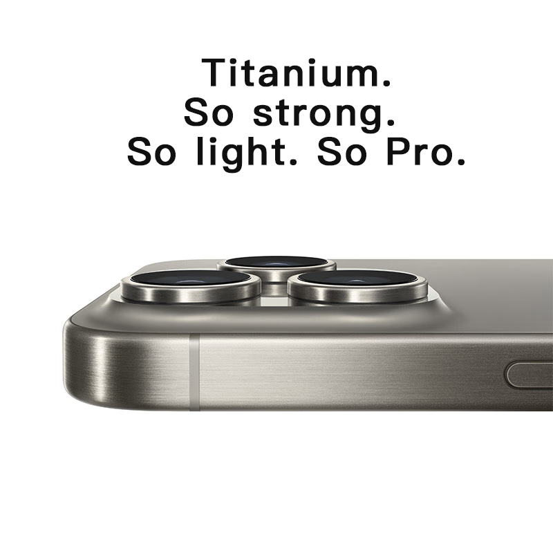 苹果 iPhone 15 Pro (A3104) 128GB 256GB 512GB 4800 万像素 A17 Pro 处理器