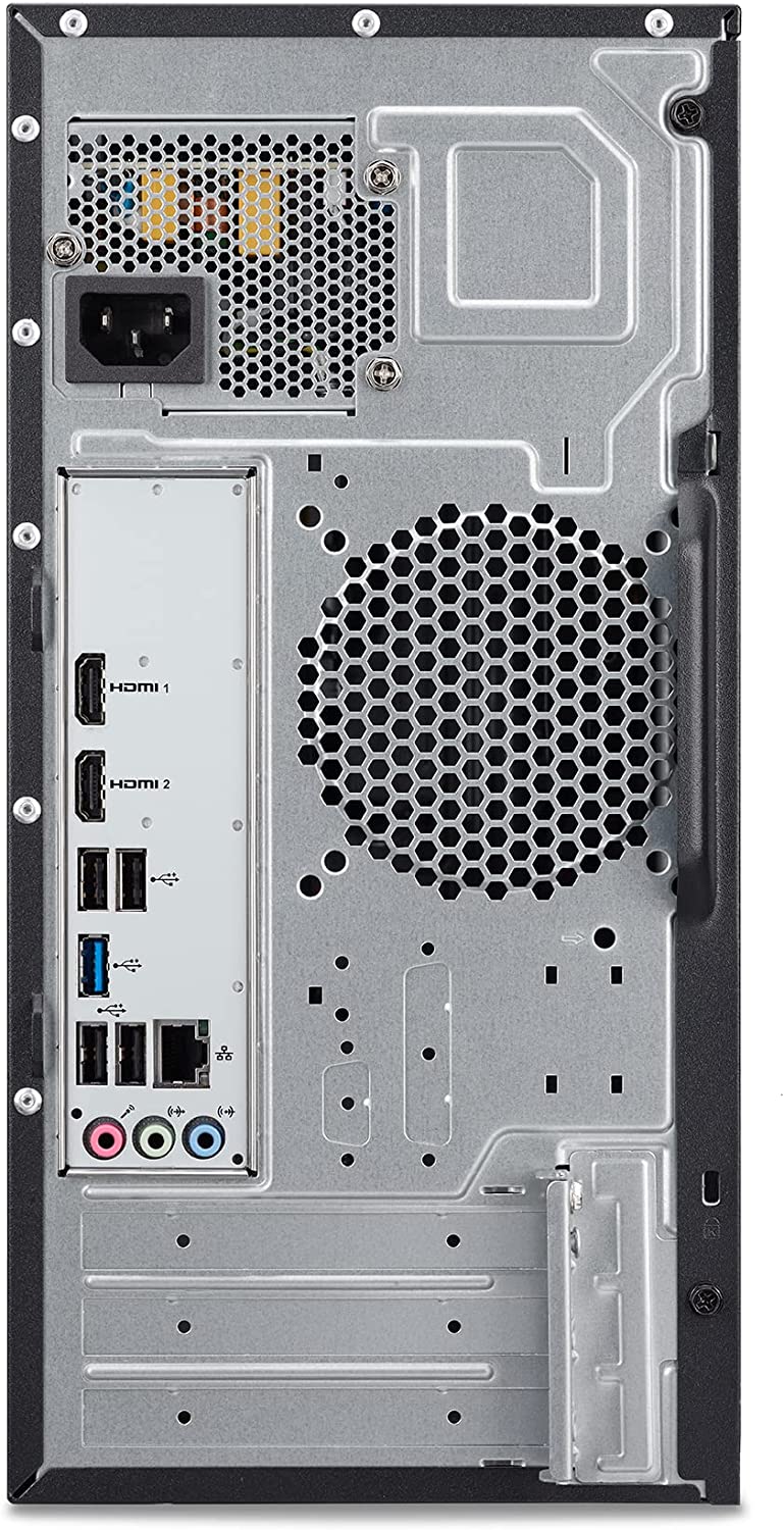 宏碁 Aspire TC-1760-UA92 台式机 |第 12 代英特尔酷睿 i5-12400 六核处理器 | 12GB 3200MHz DDR4 | 512GB NVMe M.2 固态硬盘 | 8X DVD |英特尔无线 Wi-Fi 6 AX201 |蓝牙 5.2 | Windows 11 主页