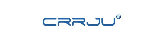 CRRJU 男式时尚不锈钢手表日期防水计时手表，Stainsteel 钢带防水手表