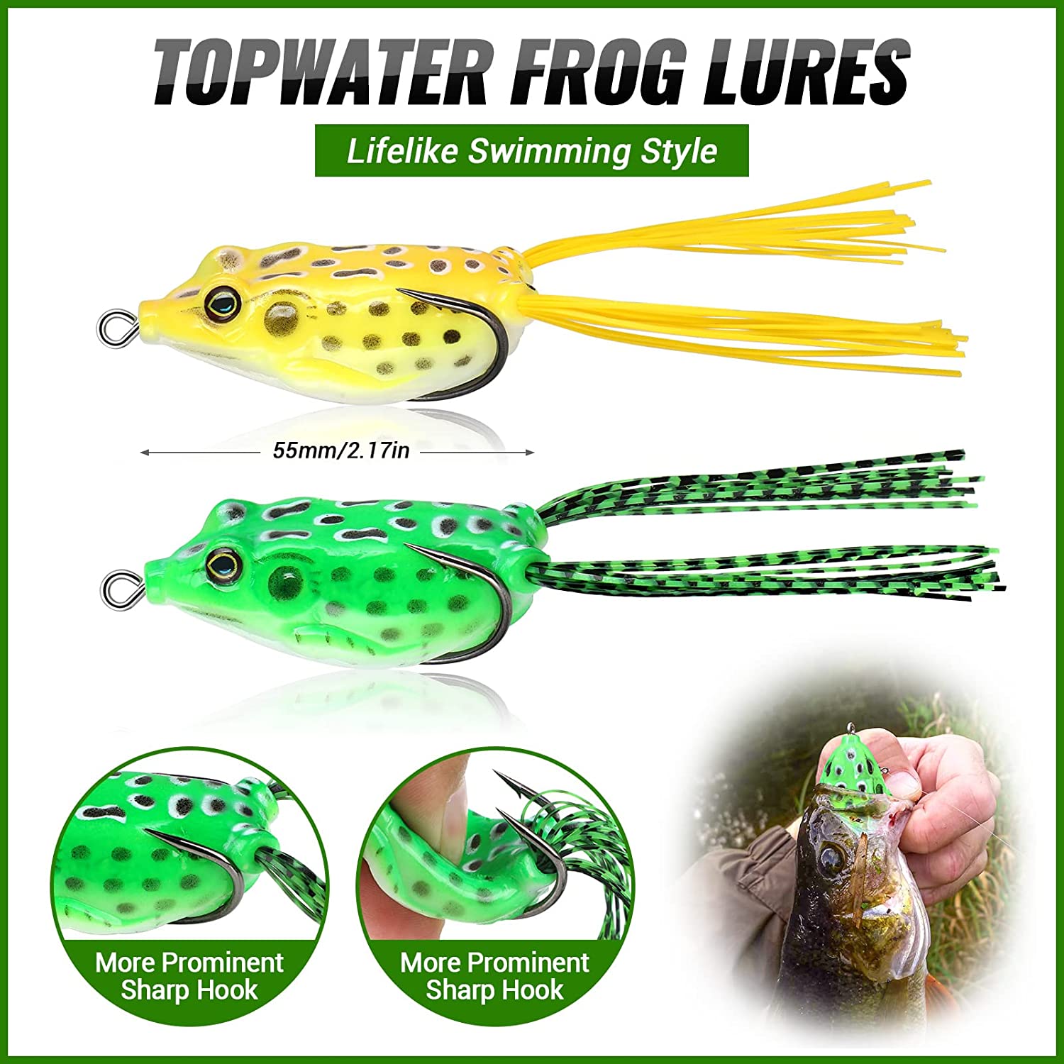 PLUSINNO 鱼饵鱼饵钓具，包括 Crankbaits、Spinnerbaits、塑料蠕虫、Jigs、Topwater Lures、Tackle Box 等渔具路亚套装，102/302 件鱼饵钓具
