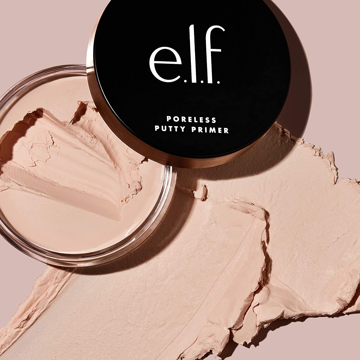 elf Poreless Putty Primer，丝滑，完美肌肤，轻盈，持久，柔滑，补水，缩小毛孔，无瑕打底，全天候穿着，完美无瑕，适合所有肤质，0.74 液体盎司