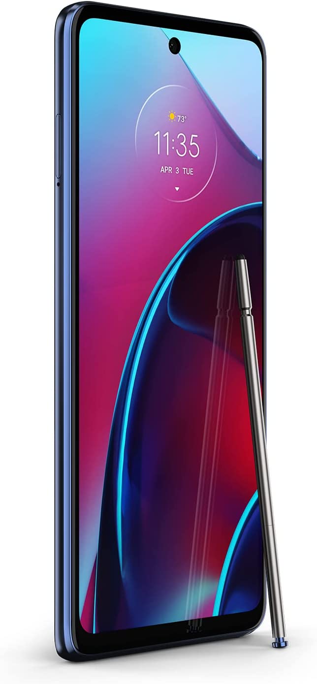 Moto G 手写笔 | 2022 | 年2 天电池 |解锁|摩托罗拉为美国制造 | 6/128GB | 50MP 相机 |暮光蓝