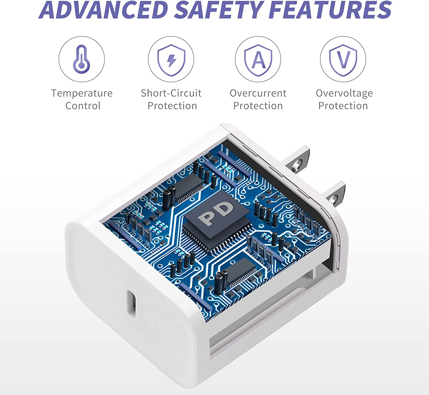 iPhone 充电器快速充电，【Apple MFi 认证】2 件装 20W Type C 快速充电器座，带 6FT USB C 至<lightning 数据线，适用于 iPhone 14/13/13 Pro/12/12 Pro/12 Pro Max/11/Xs Max/XR/X ,iPad,AirPods Pro