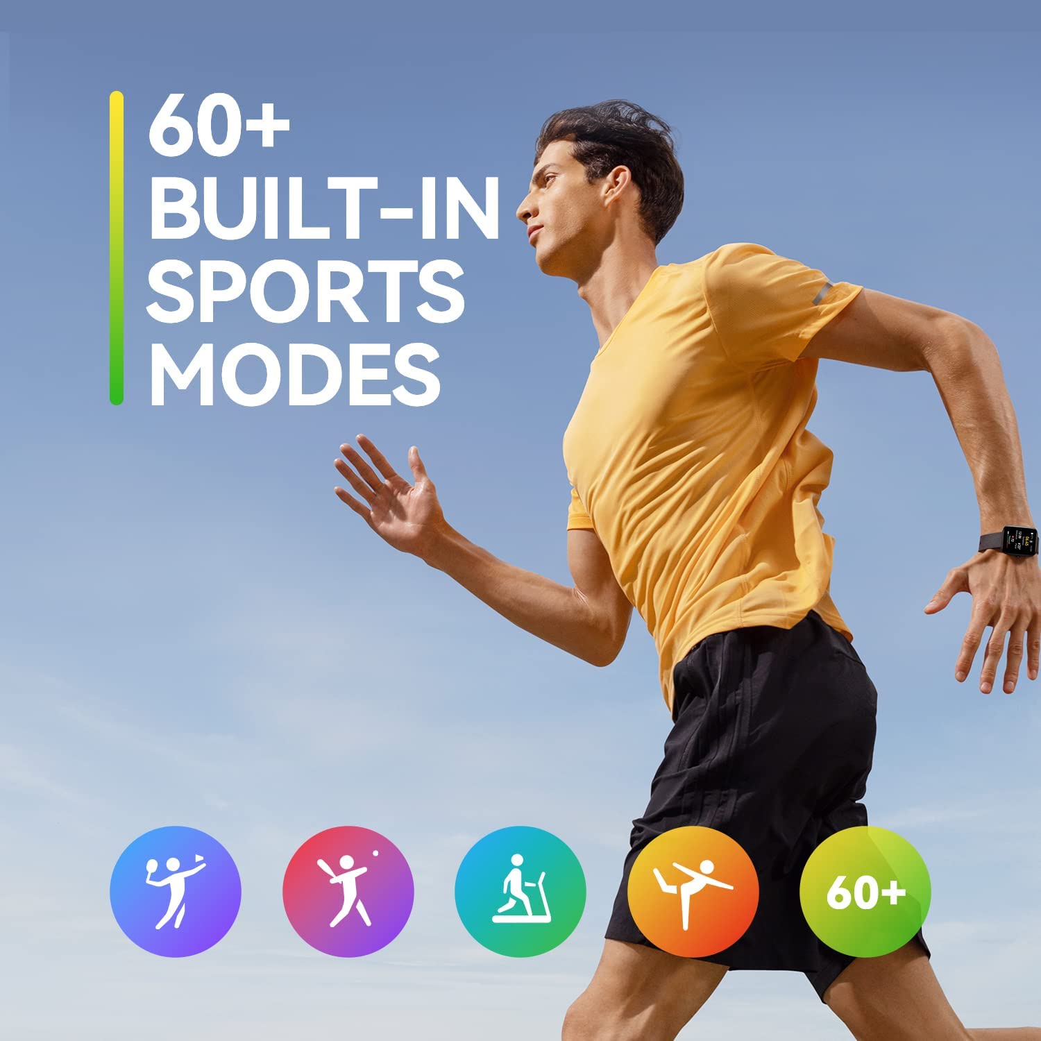 Amazfit Bip 3 Pro 安卓 iPhone 智能手表，4 个卫星定位系统，1.69 英寸彩色显示屏，14 天电池寿命，60 多种运动模式，血氧心率监测器，防水（黑色）